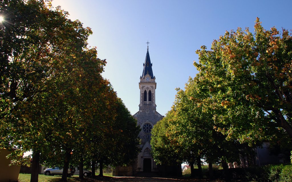 Eglise de Magneux Haute Rive .Loire 42