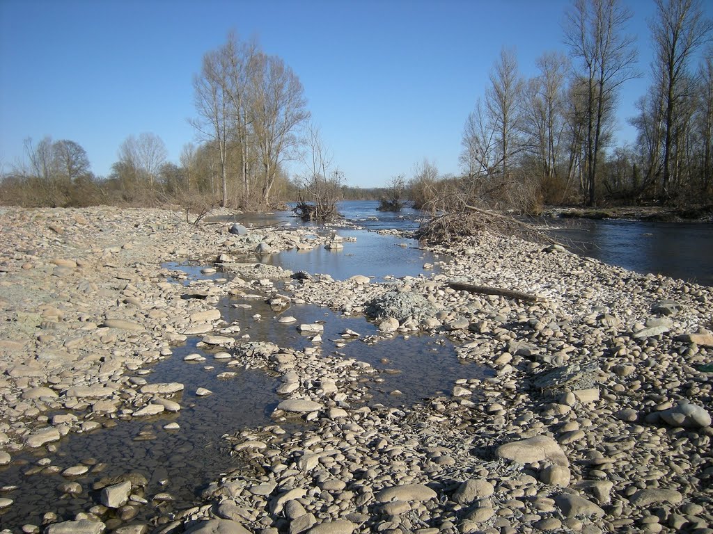 Marclopt, la Loire en basses eaux
