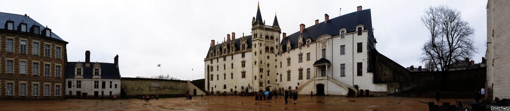 Panorama Nantes Chateau
