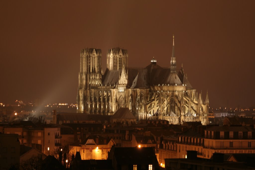 Cathédrale Notre-Dame De Nuit