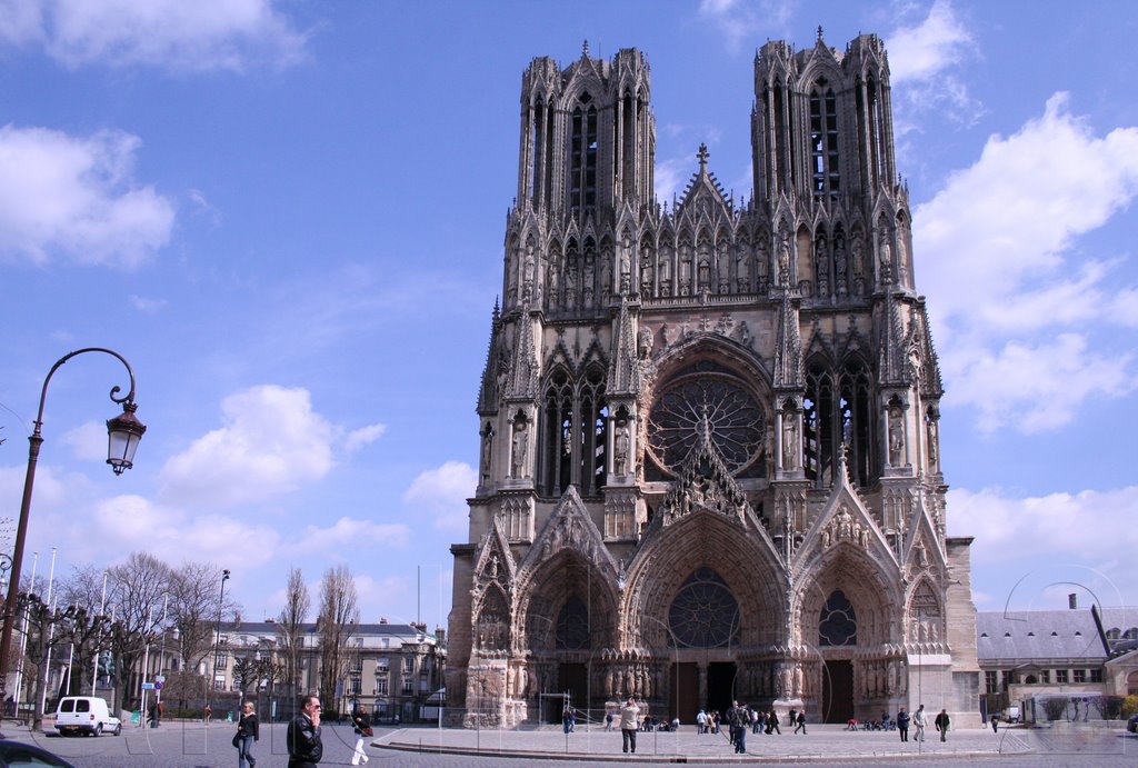Cathédrale Notre-Dame de Reims (lieu du sacre des rois de France)