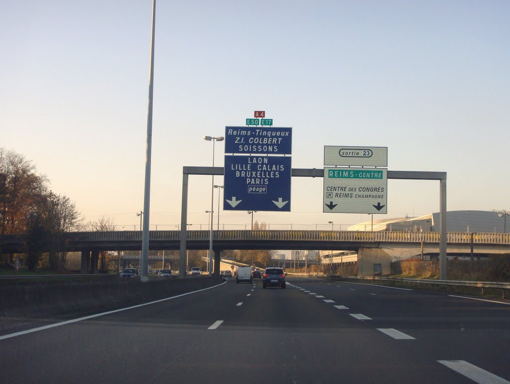 A4 E50 E17 Reims
