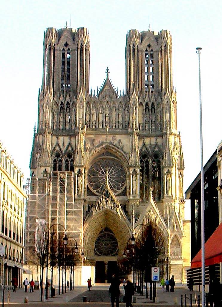 Собор Богоматери Реймса. Cathédrale Notre-Dame de Reims