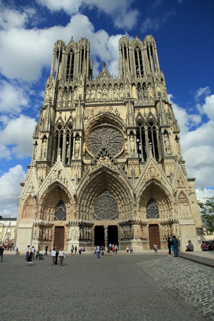 Cathédrale Notre-Dame. Reims.