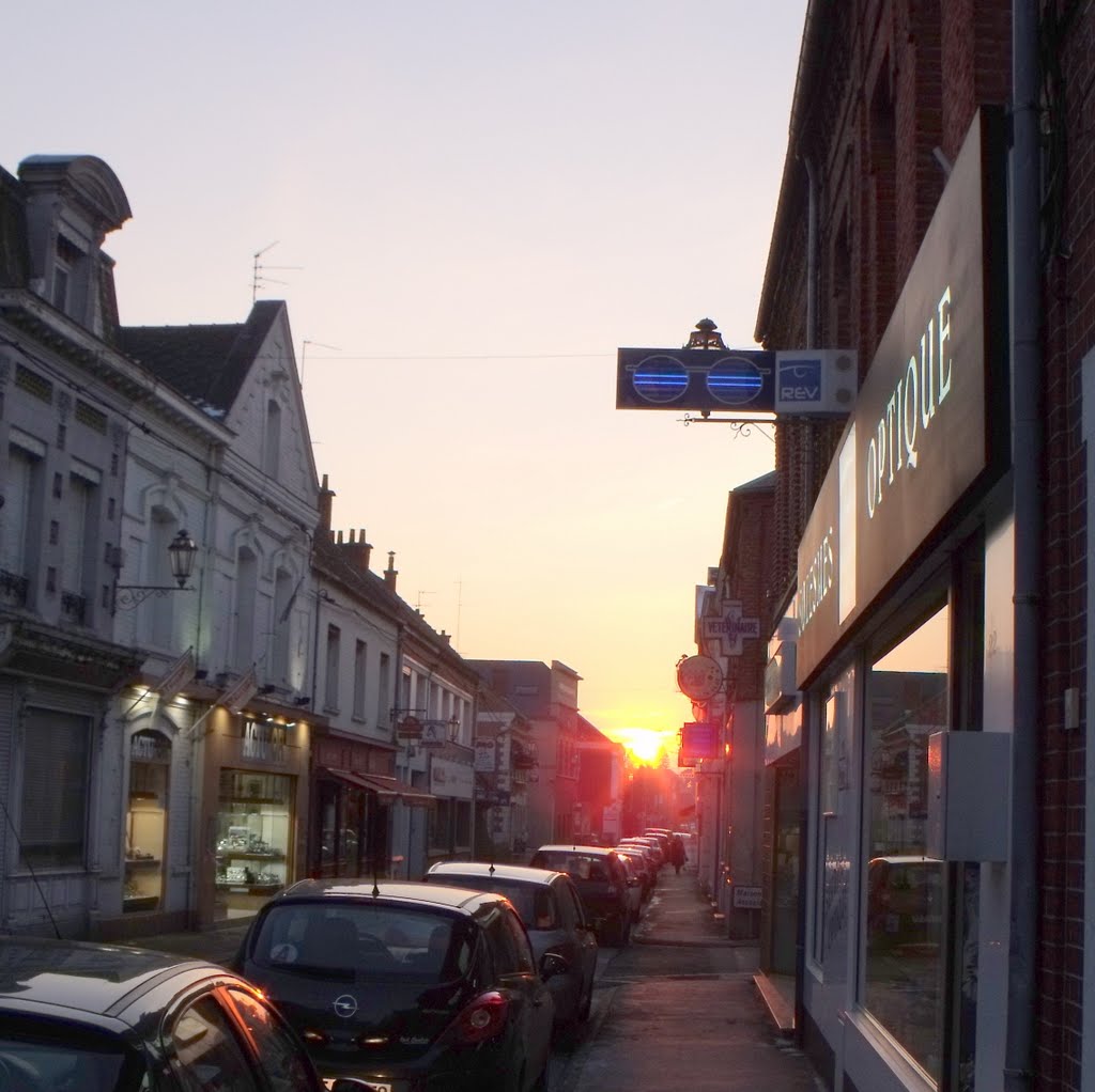 rue de Selle à Solesmes