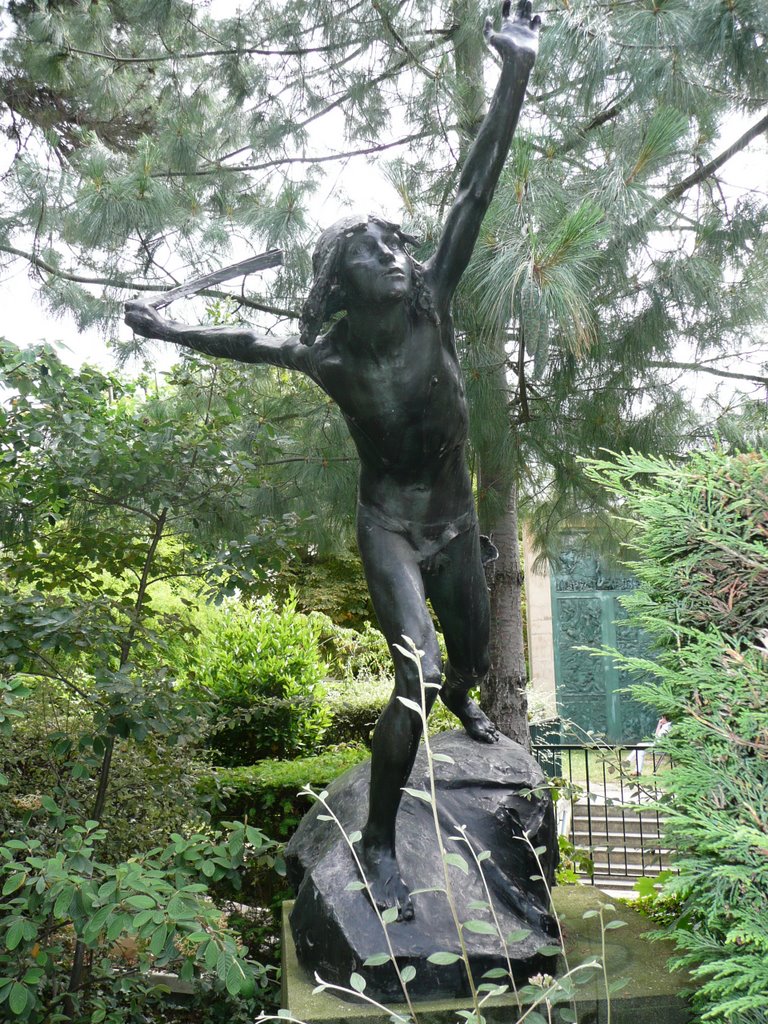 Boulogne-Billancourt - Jardin-musée Landowski : David combattant