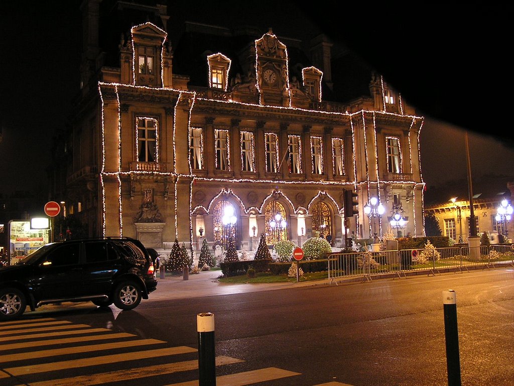 Hotel de ville Neuilly sur Seine, Noël 2003