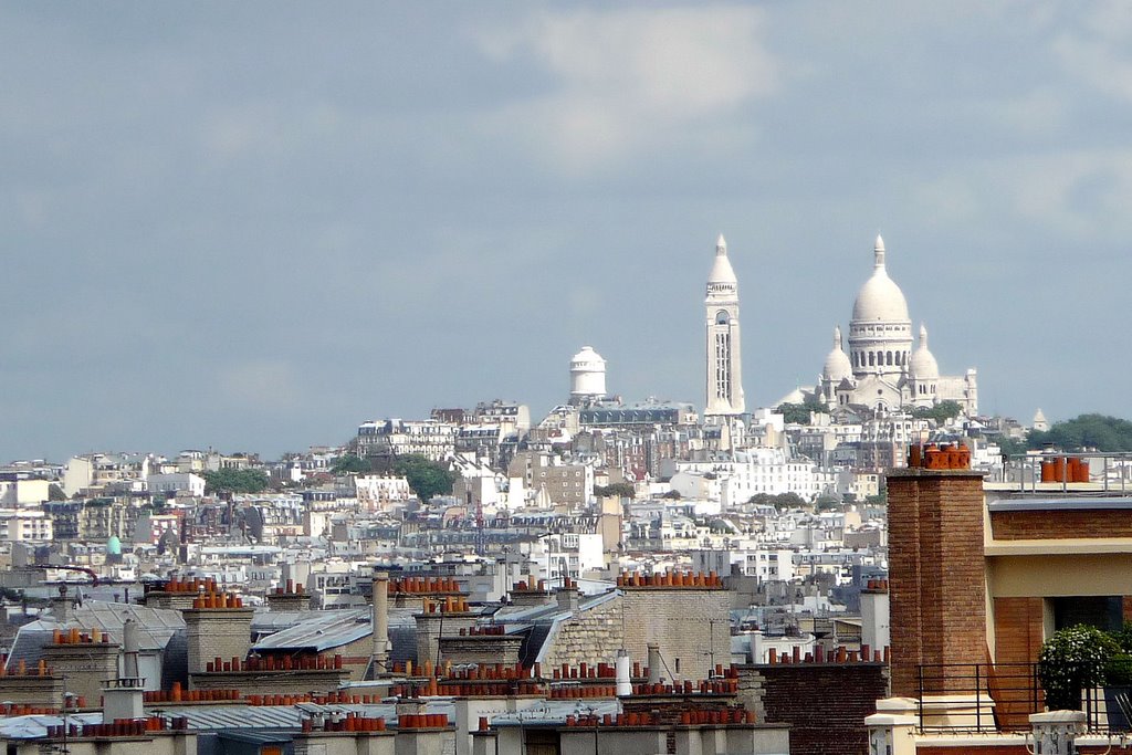 Paris - Vue sur Montmartre