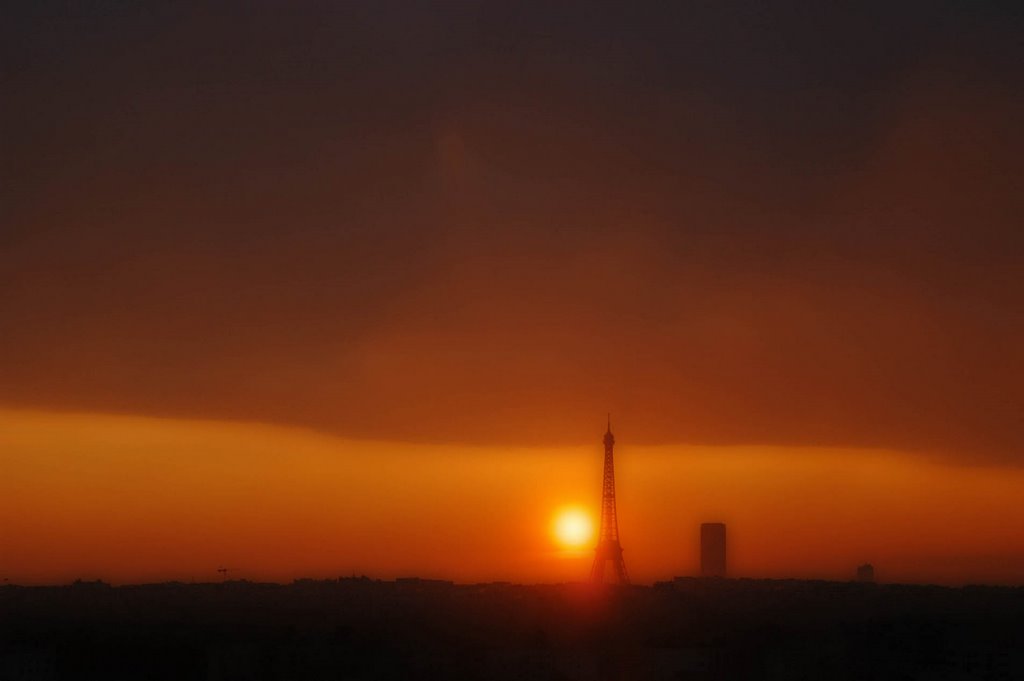 Lever de soleil à Puteaux