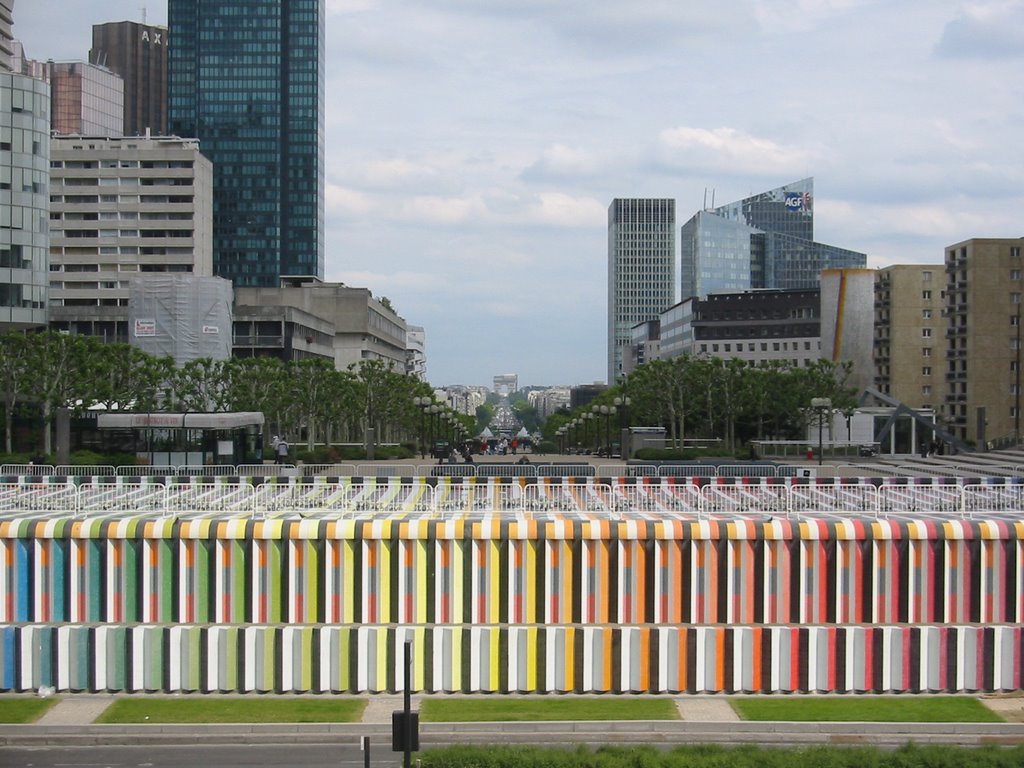 Paris, View from La Defence