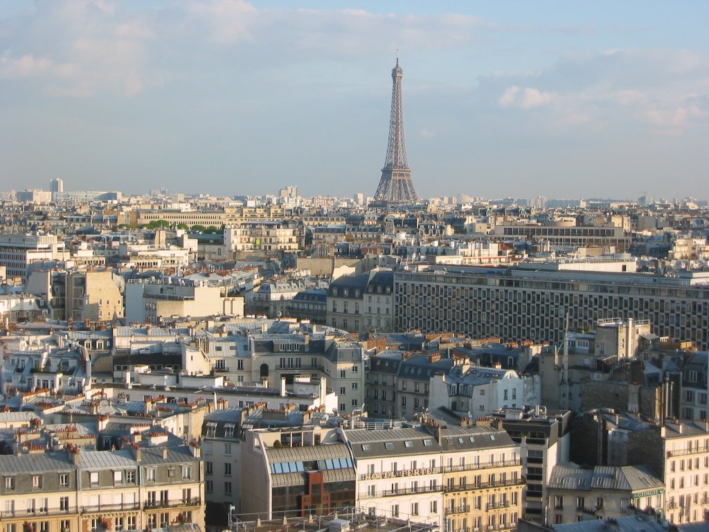 Paris vu depuis le Concorde Lafayette