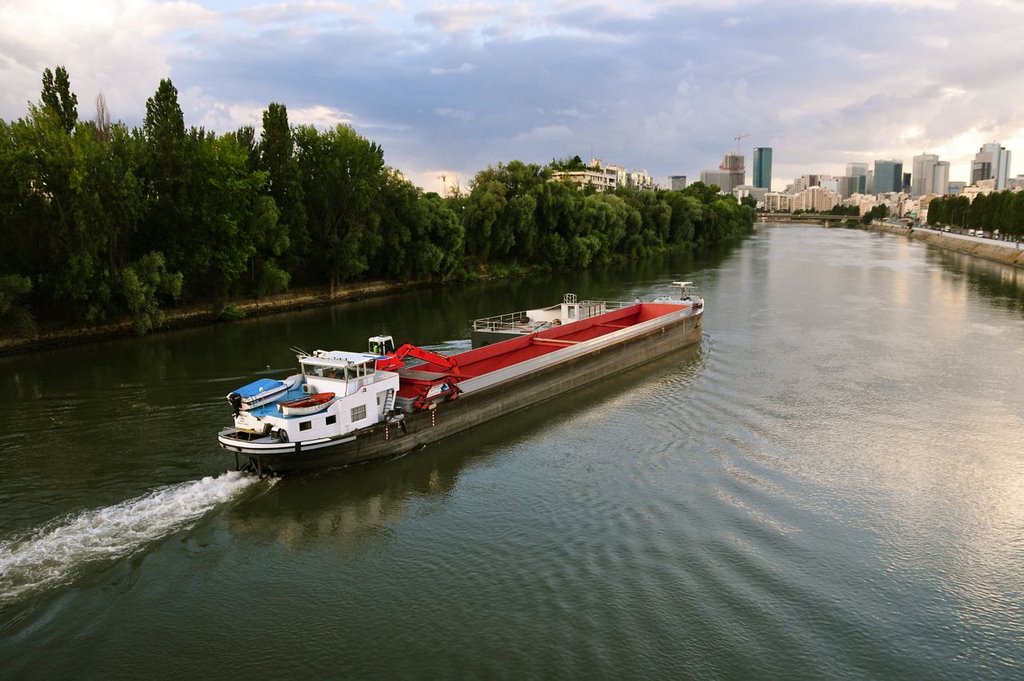 Ondulations après le passage du Pont