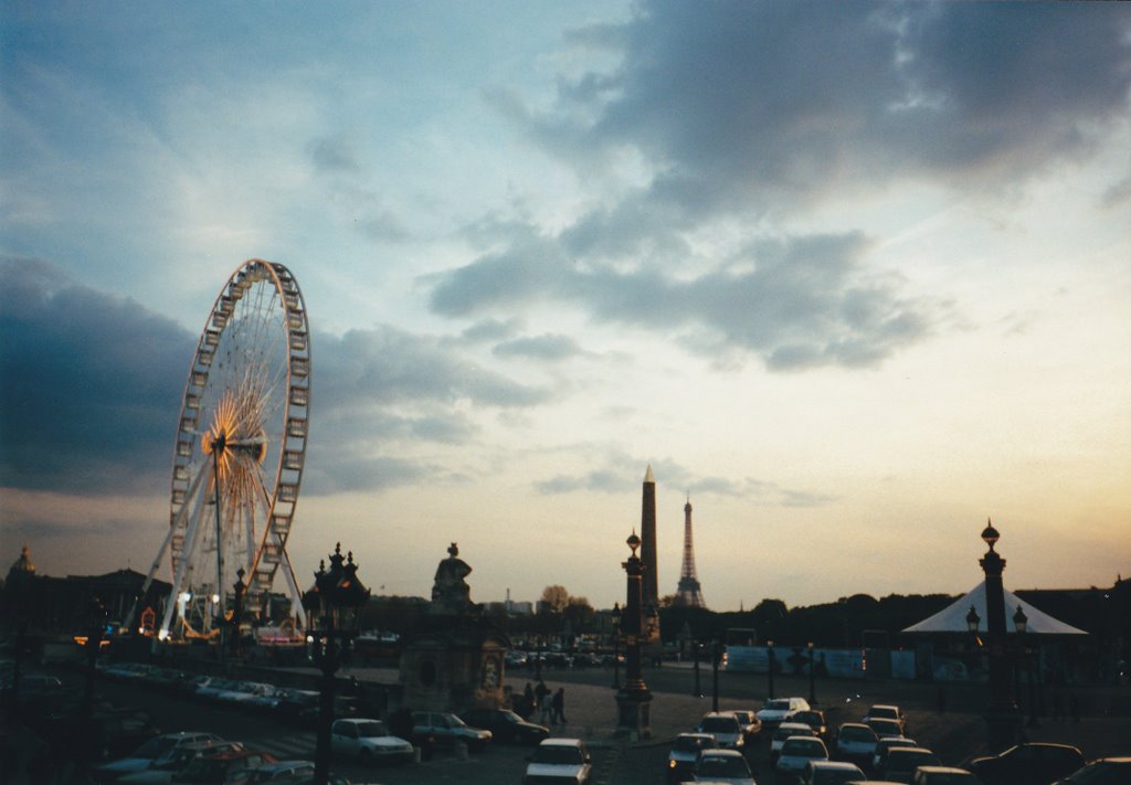Anochecer en Paris