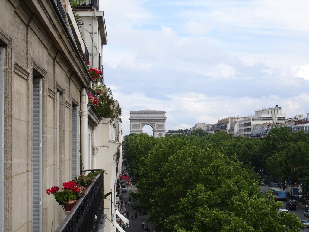 Porte Maillot: Arc de Triomphe