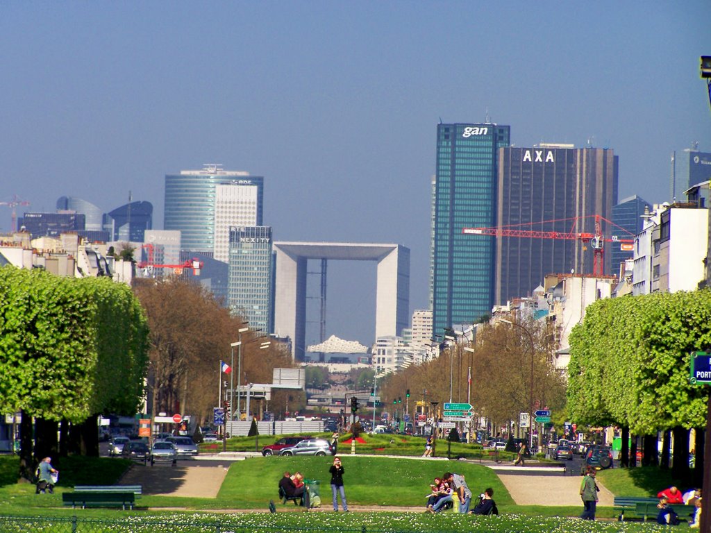 View of Grand Arch at La Défense