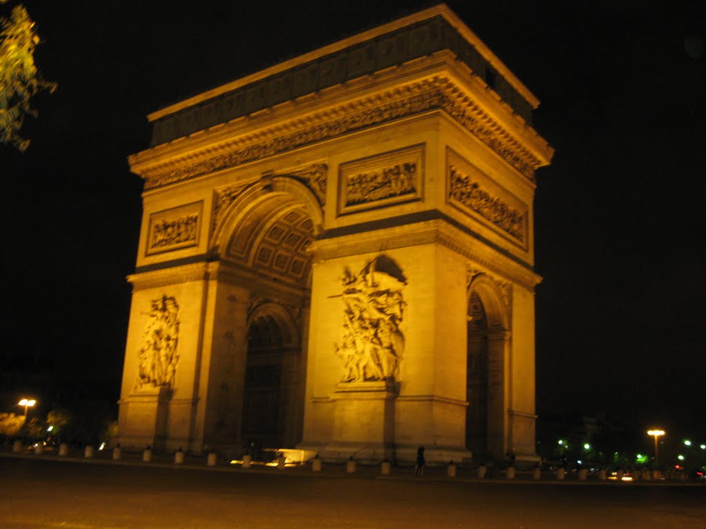 Arc de Triomphe, Paris, France