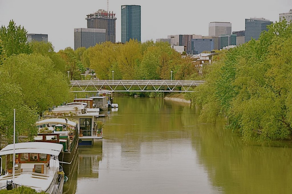 Bras de Seine à lÎle de la Jatte