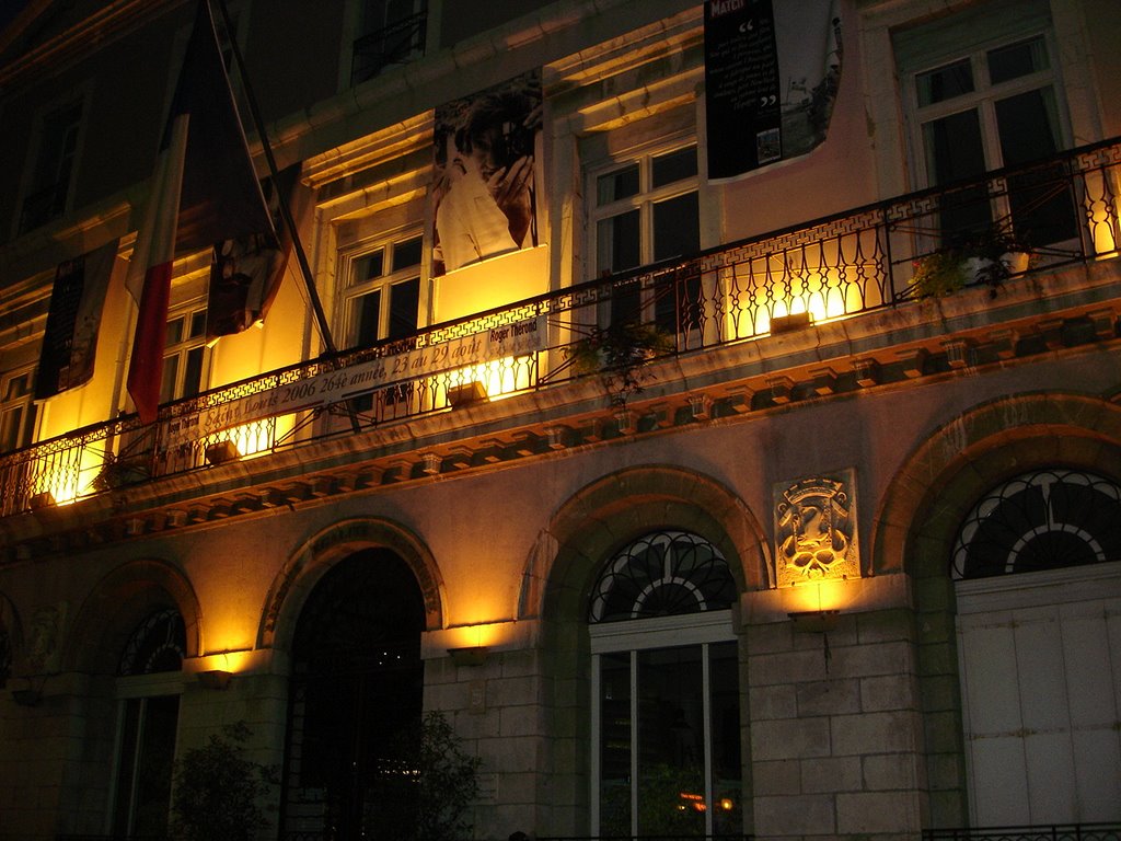 Sète bei Nacht