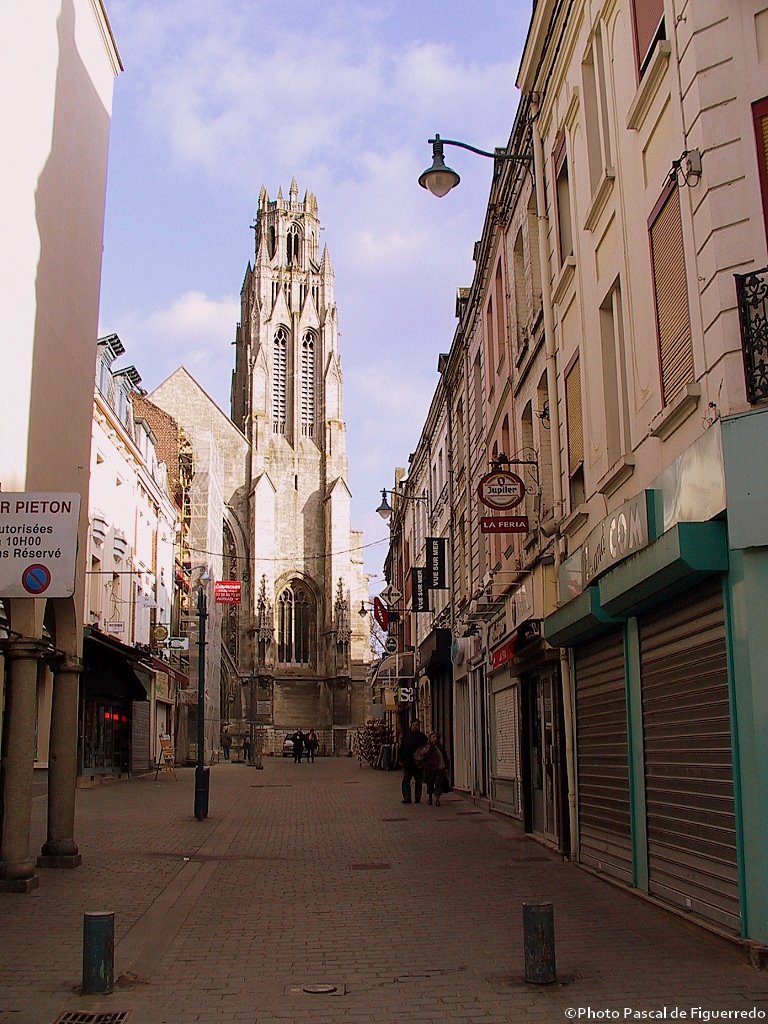 © dFP - ARRAS - Rue de la Housse - Église Saint Jean Baptiste