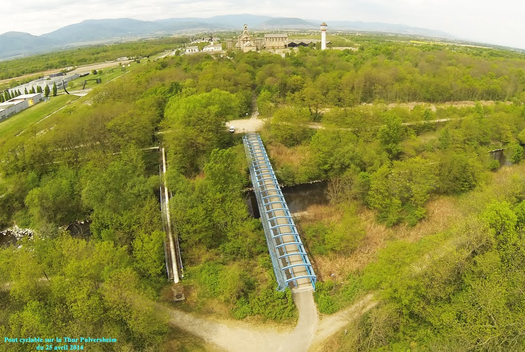 Pont cyclable sur Thur PULVERSHEIM