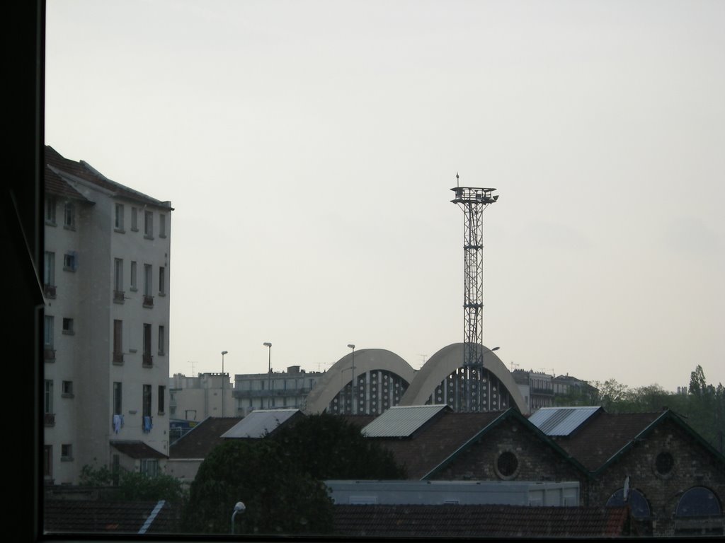 Vue de la Gare de triage du Bourget