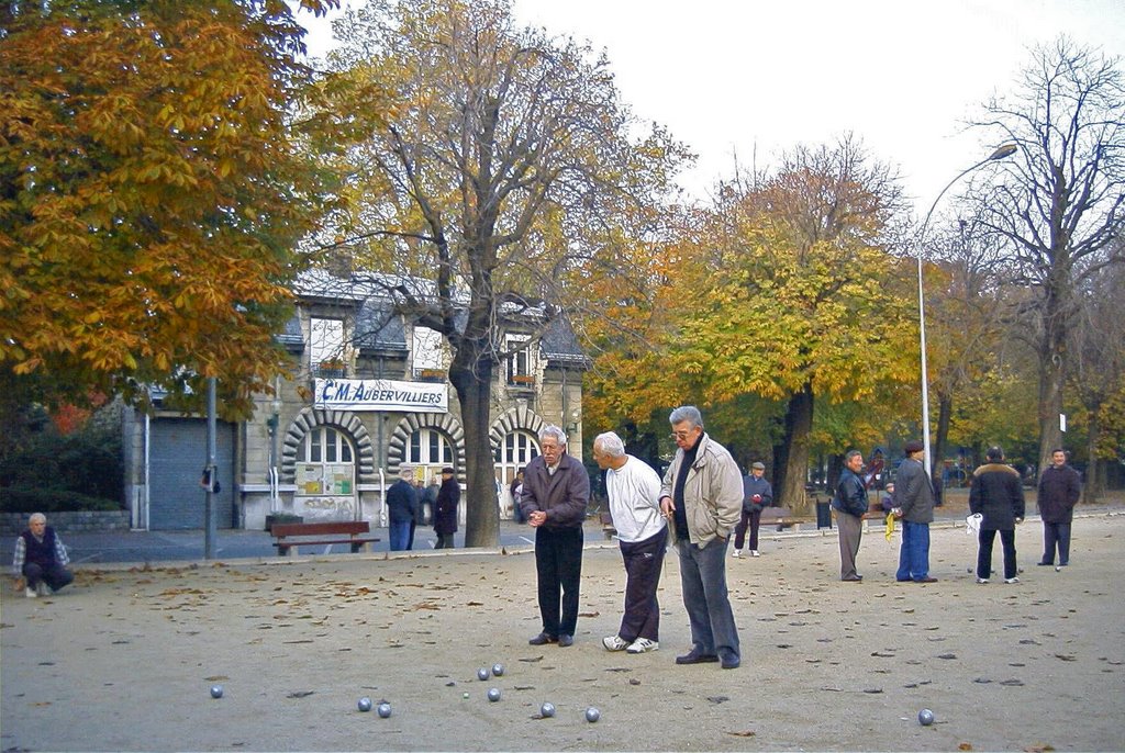 Paris - Rue Edouard Poisson, autumn 1999