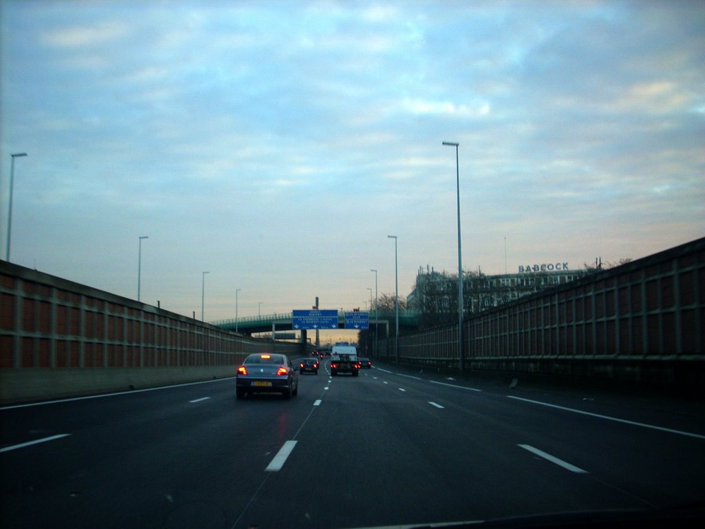 Autoroute A86 vers La Courneuve