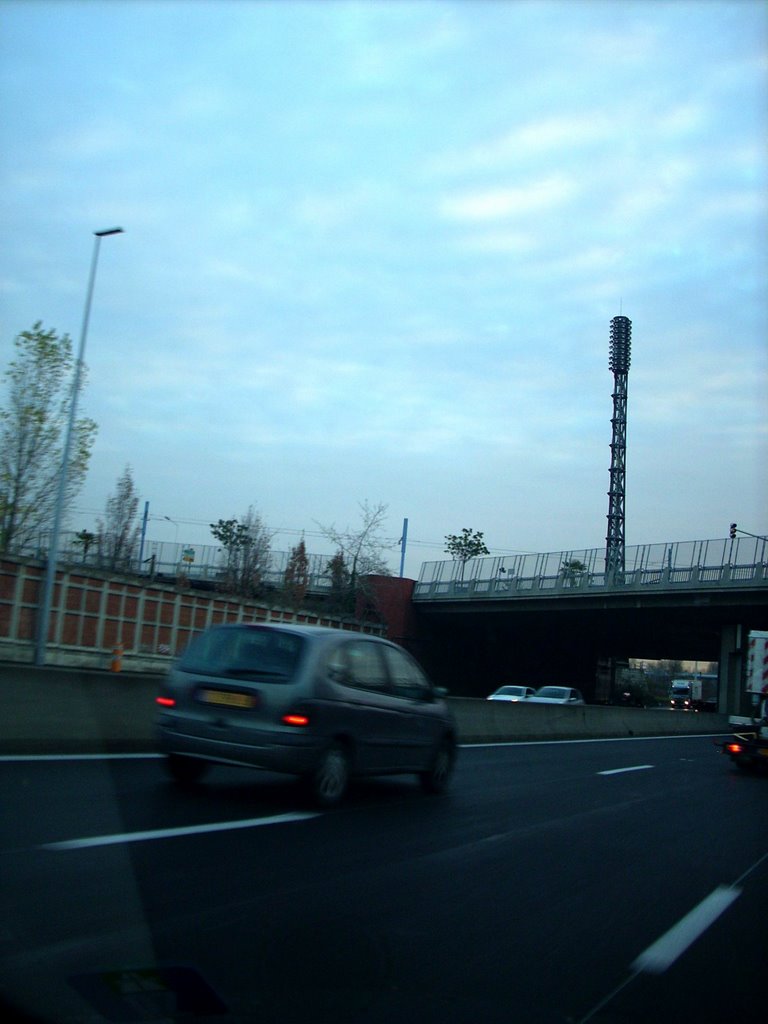 Autoroute A86 : Aubervilliers-La Courneuve