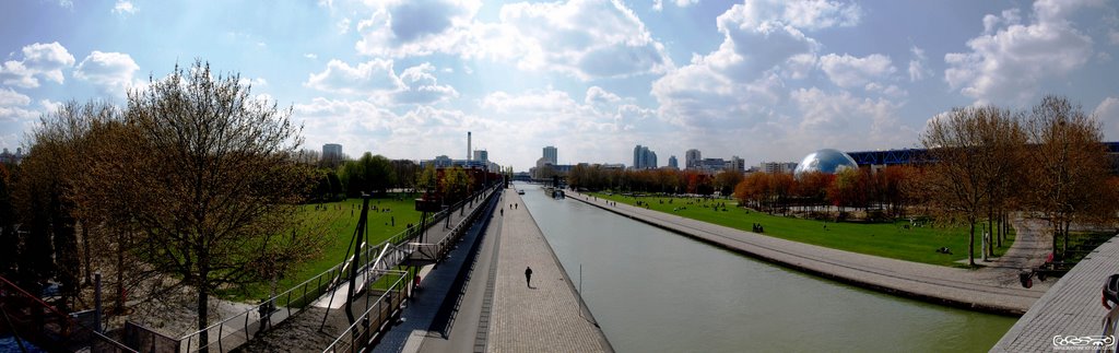 Panorama Parc de la Villette