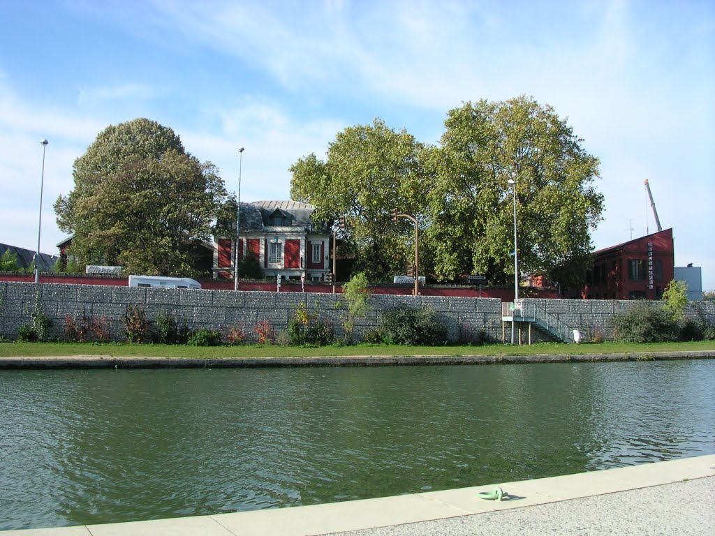 bord du canal - usine Christofle