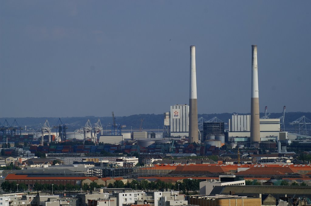 Le Havre - vue de la ville haute