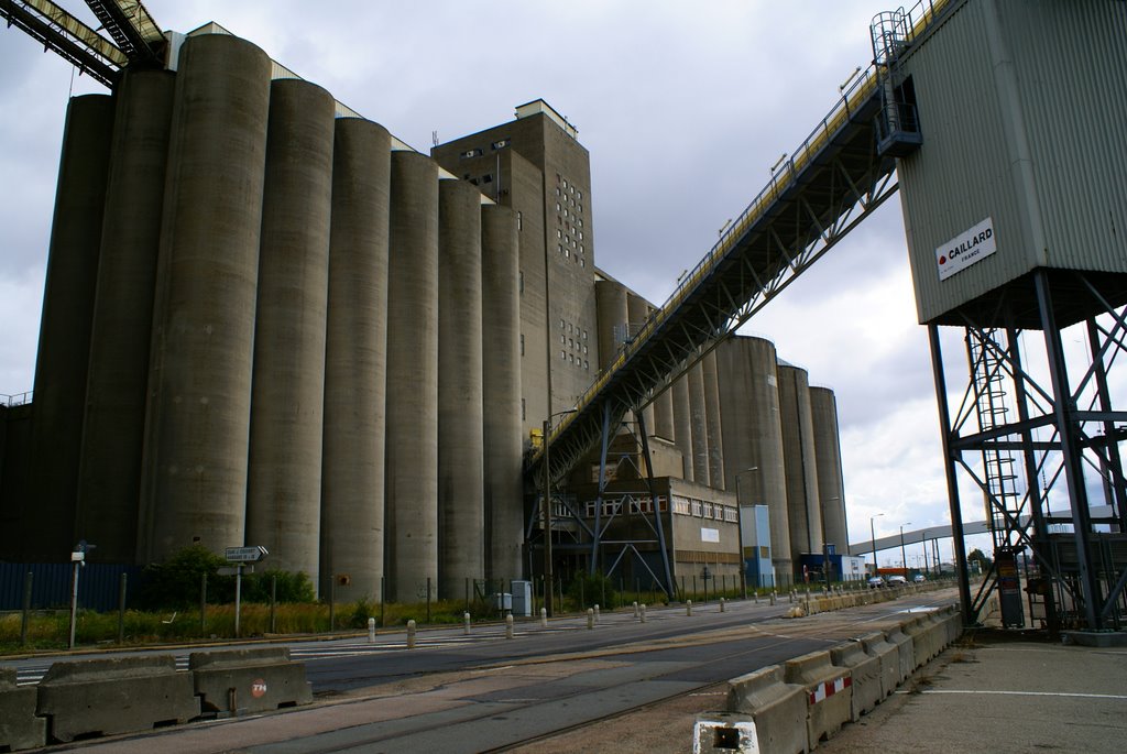 Le Havre; Silo à céréales.