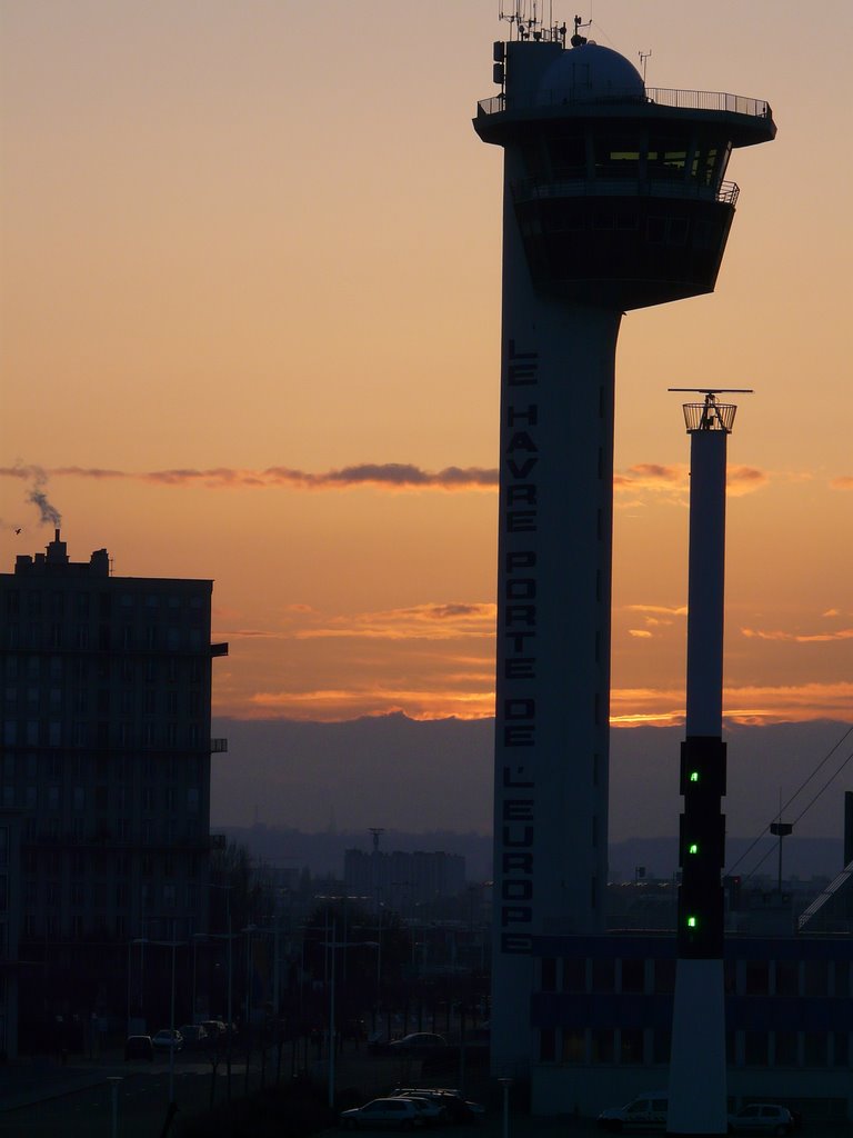 Le Port du Havre Le Matin