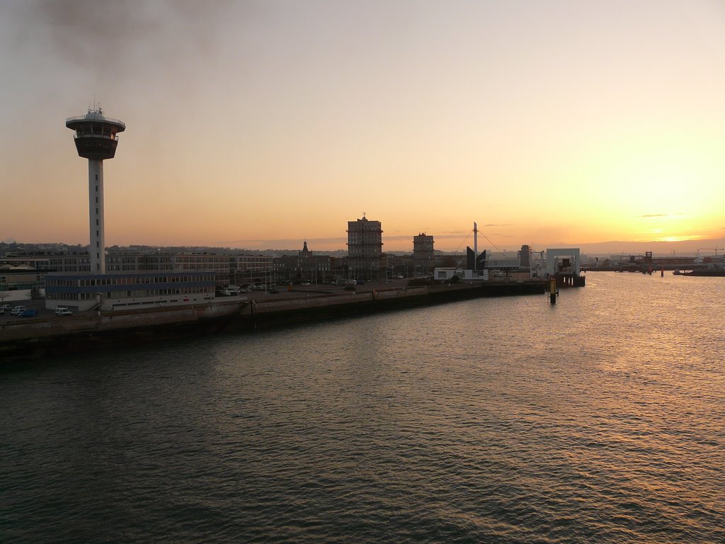 Le Port du Havre Le Matin