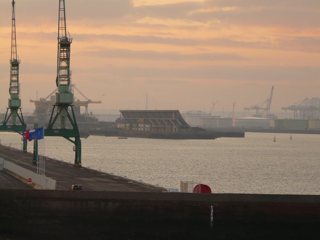 Le Port du Havre Le Matin