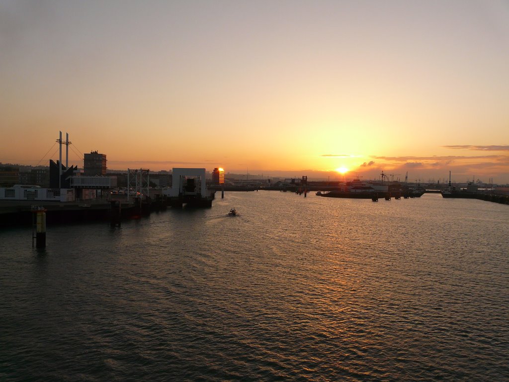 Le Port du Havre Le Matin