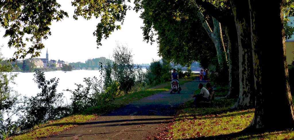 Bords de Saône le dimanche