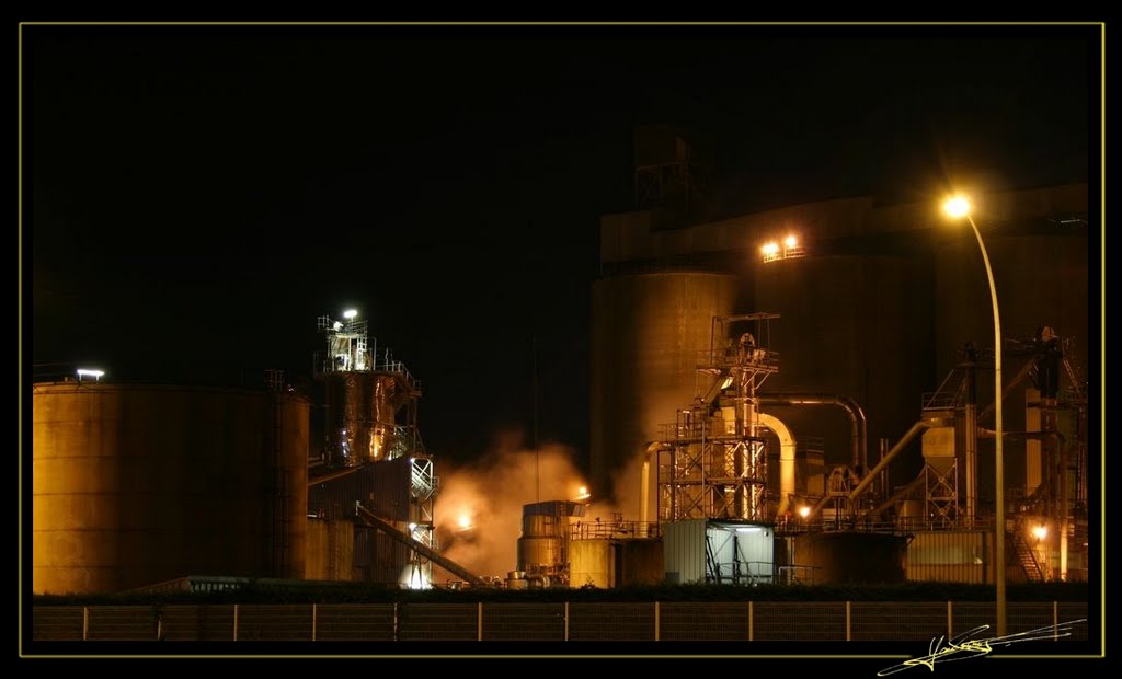 Usine au port de Co.
