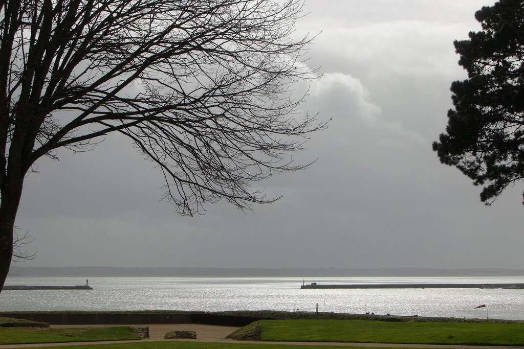 Brest, vue sur la mer