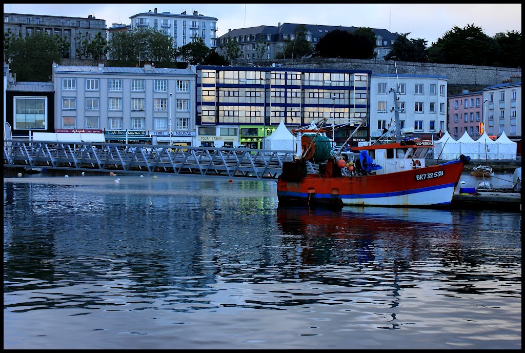 un soir au port de brest