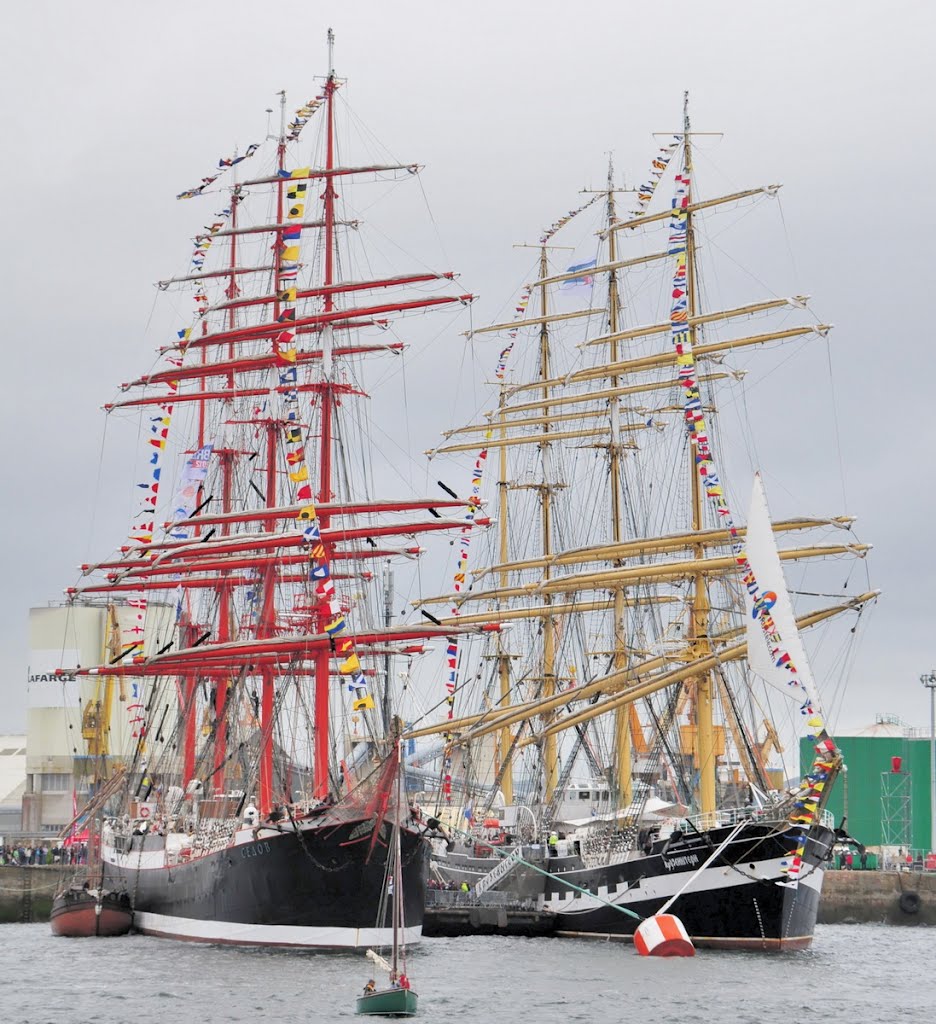 Седов (Sedov) & Крузенштерн (Kruzenstern) - Brest 2012