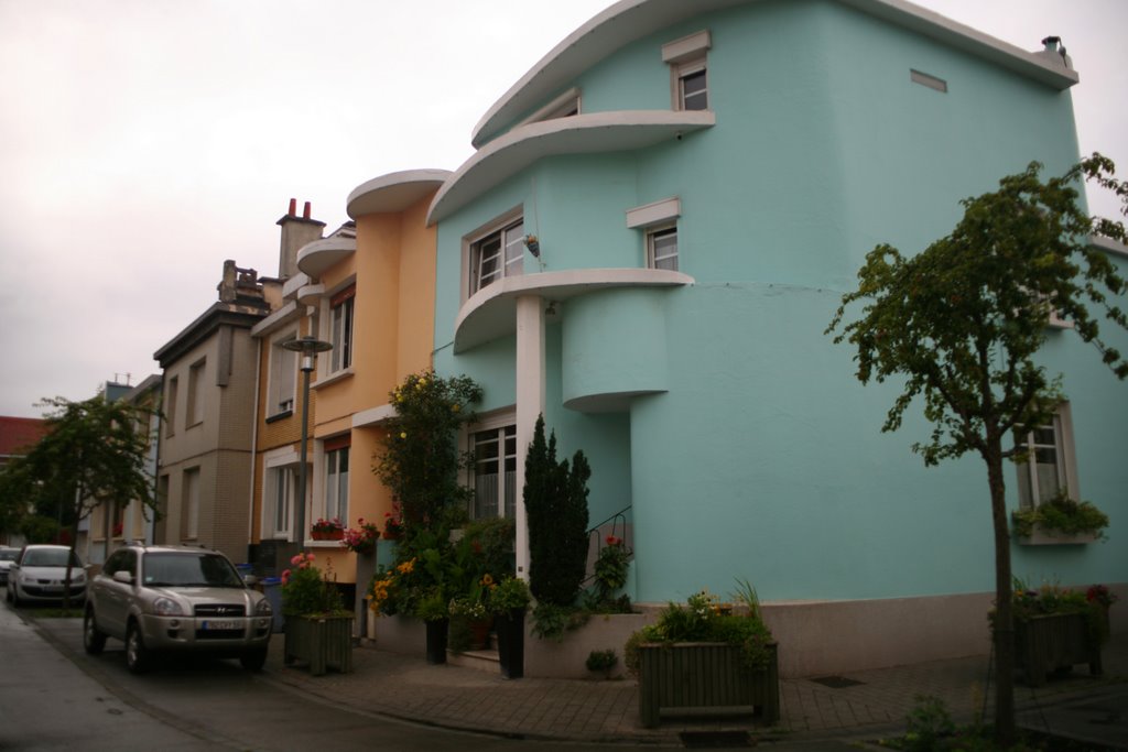 Le Quartier Excentric, Rosendaël, Dunkerque, Nord, Nord-Pas-de-Calais, France