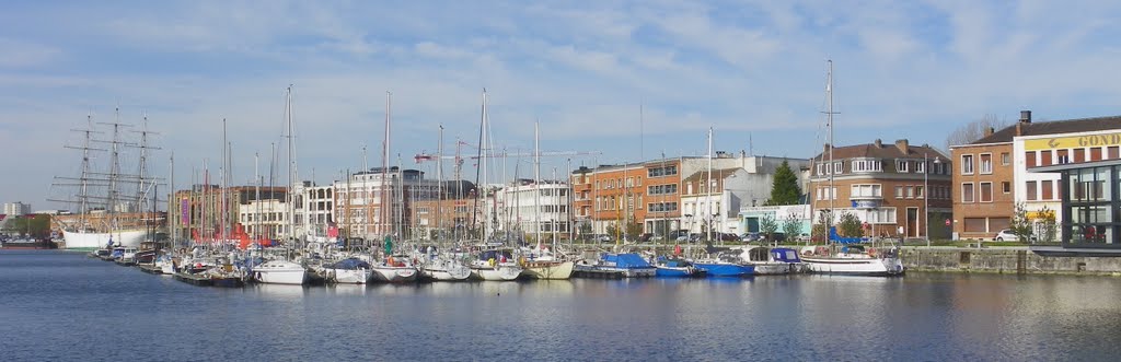 Dunkerque - Vue panoramique sur le port de plaisance