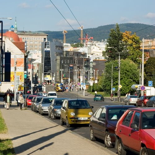 Liberec - 1.Maje street