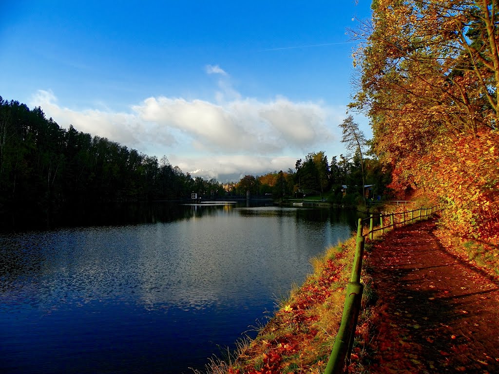Harcovská přehrada, Liberec