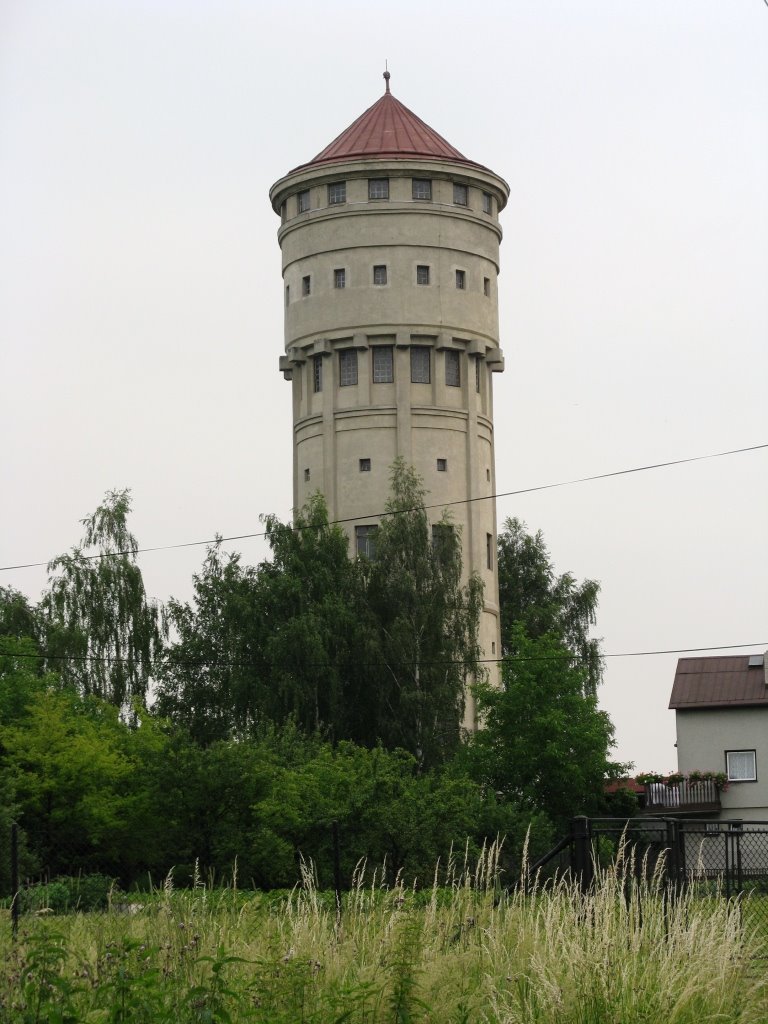 Vodárenská věž v Karviné - Hranicích