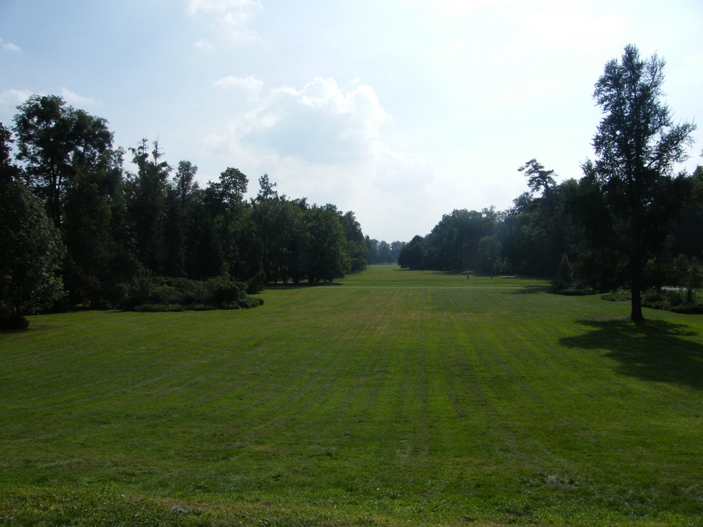 View Of Bozena Nemcove Park, From Frystat Castle