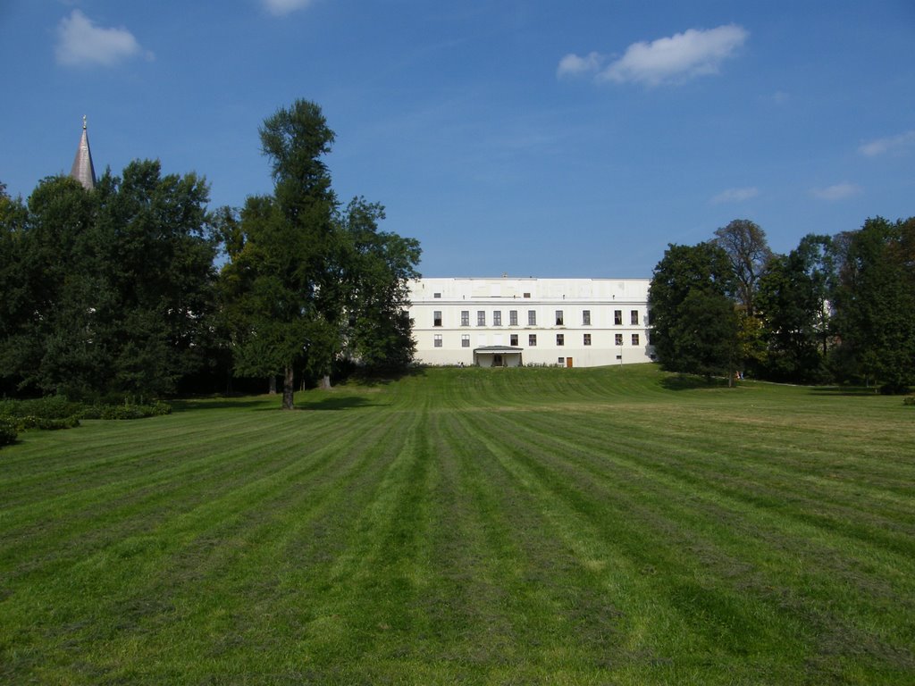 View Of Frystat Castle, From Bozena Nemcove Park