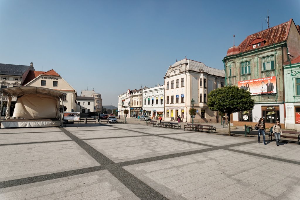 Karviná - Masarykovo náměstí - View NW