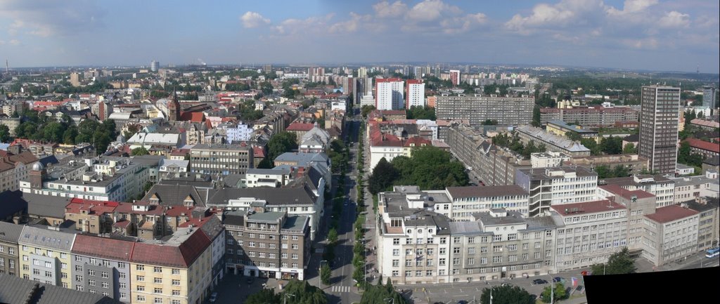 View from Ostrava - Town hall